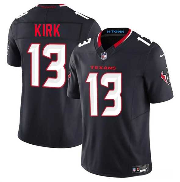Men & Women & Youth Houston Texans #13 Christian Kirk Navy 2025 F.U.S.E. Vapor Limited Stitched Jersey